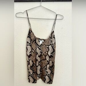Size Small Animal print cami